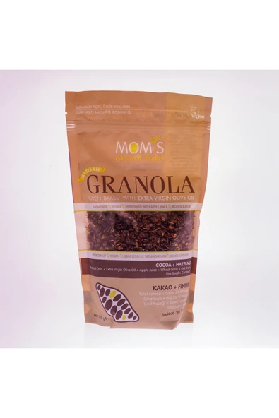 Mom's MOMS KAKAO FINDIK GRANOLA 360 GR ürün görseli 1