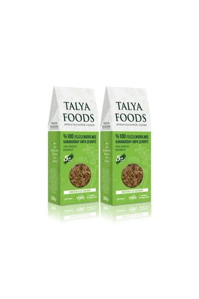 TALYA FOODS Çiğ Karabuğday Şehriye - 2'li Set ürün görseli 1