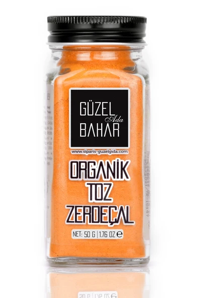 Güzel Ada Gıda Organik Toz Zerdeçal 50 gr ürün görseli 1