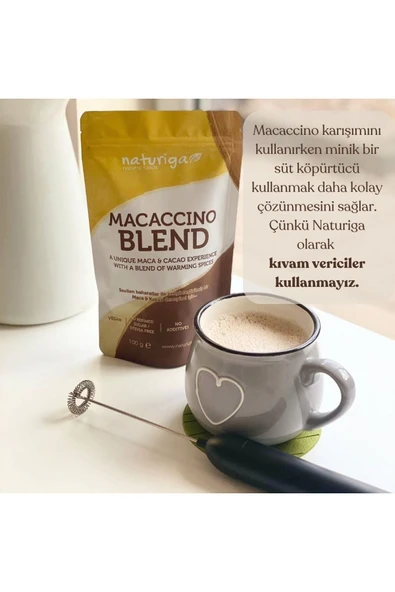 Naturiga Macaccino (MACA & KAKAO KARIŞIMI) - Resim 5