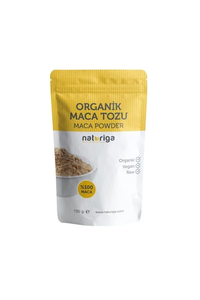 Naturiga Organik Maca Kökü Tozu 100gr ürün görseli 1