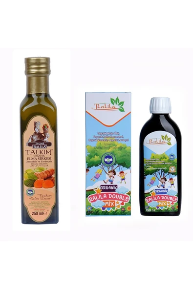 RALİLA Organik Double Mix Zencefil Zerdeçal Atom Set ürün görseli 1