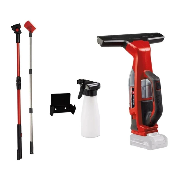 Einhell BRILLIANTO Solo Akülü Teleskobik Uzatmalı Cam Temizleme Makinesi 3437100 ürün görseli 1