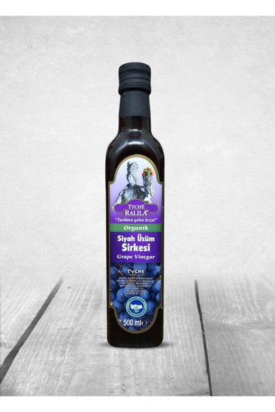 Ralila Organik Siyah Üzüm Sirkesi 500 ml ürün görseli 1