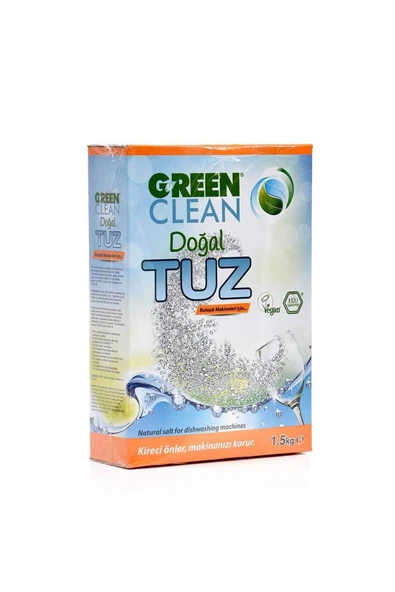 Green Clean Bitkisel Bulaşık Makinesi Tuzu 1,5kg ürün görseli 1