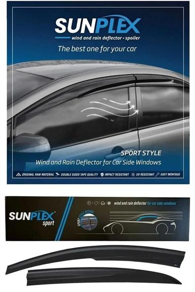PEUGEOT Uyumlu TRAVELLER 16-24 SPORT STYLE CAM RÜZGARLIĞI ürün görseli 1