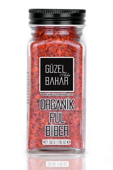 Güzel Ada Gıda Organik Pul Biber 50 gr ürün görseli 1