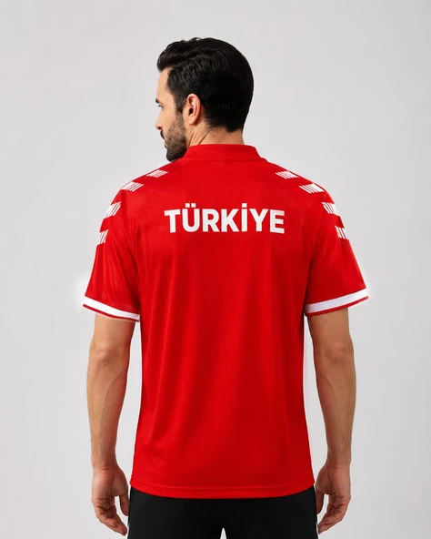 Hummel Fast Milli Takım Forma Kırmızı - Resim 3