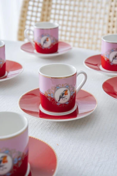Acar Candy 6 Kişilik Kahve Fincanı Takımı SYT-08595 ürün görseli 1