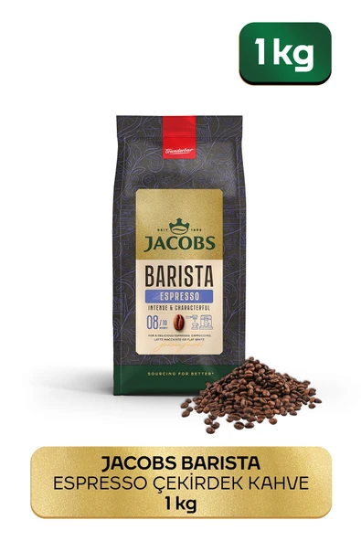 Jacobs Barista Editions Çekirdek Kahve Espresso 1 Kg ürün görseli 1