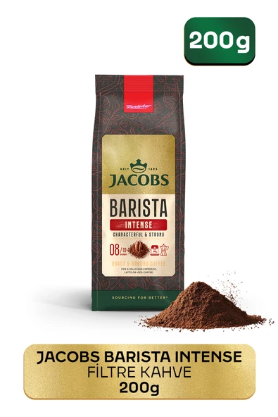 Jacobs Barista Yoğun Filtre Kahve 200gr ürün görseli 1