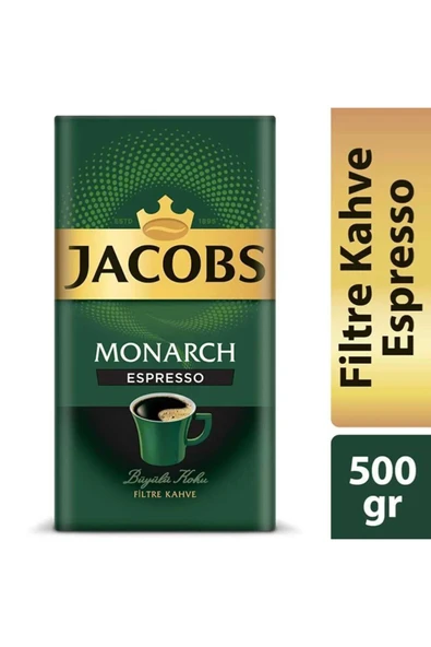 Jacobs Monarch Espresso Filtre Kahve 500 gr ürün görseli 1