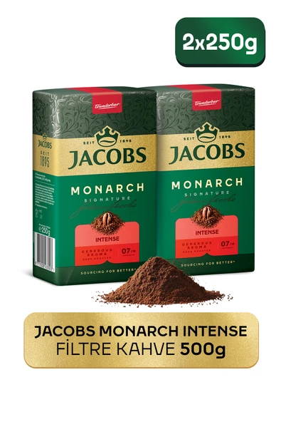 Jacobs Monarch Intense Filtre Kahve 250gr x 2 Adet ürün görseli 1
