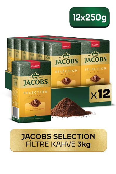 Selection Filtre Kahve 250 Gr X 12 Adet ürün görseli 1