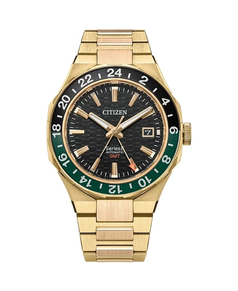 Citizen Series8 Automatic Gmt Nb6033-51e Erkek Kol Saati Altın ürün görseli 1