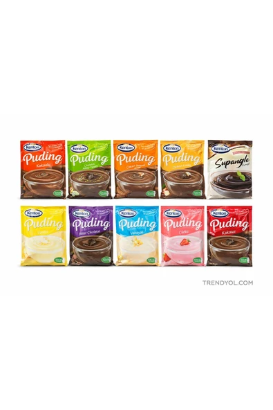 KARMA PUDİNG 10 LU PAKET ürün görseli 1