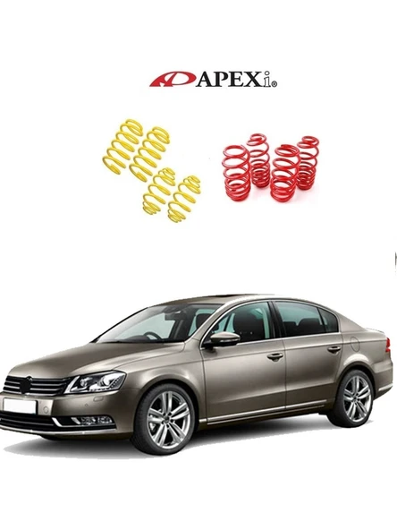 vw passat b7  2011.2014 apexi 4.cm spor helezon yay ürün görseli 1