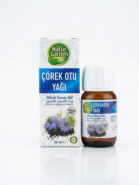 Natur Garden Çörek Otu Yağı 20 ml e ürün görseli 1