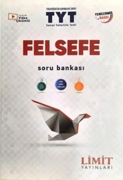 TYT Felsefe Soru Bankası Limit Yayınları ürün görseli 1