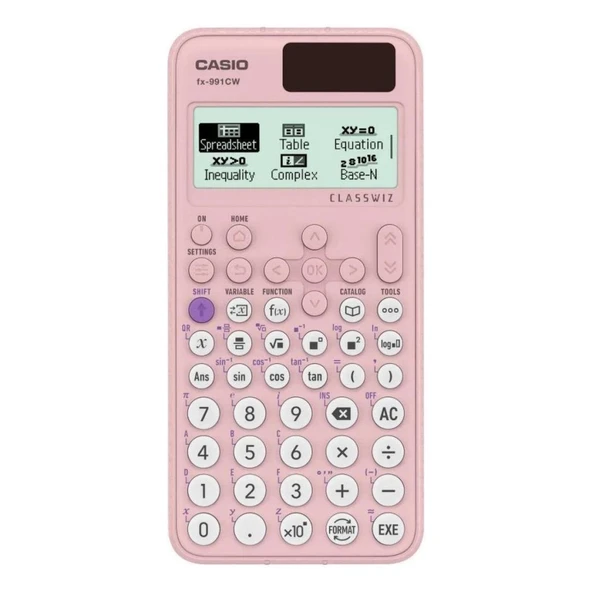 CASIO HESAP MAKINESI BILIMSEL FX-991CW-PK-W-DT PEM ürün görseli 1