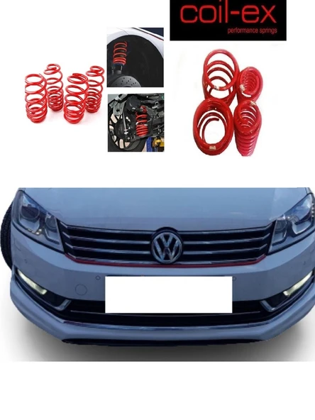 vw passat b7  2011.2014 coil-ex  4.cm spor helezon yay ürün görseli 1