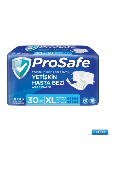 BELBANTLI HASTA BEZİ XL BEDEN 30 LU ürün görseli 1