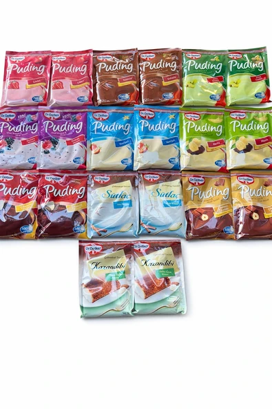 KARMA KARIŞIK PUDİNG  20Lİ SET ürün görseli 1
