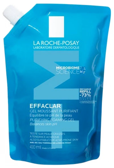 Effaclar Yağlı Ciltler İçin Temizleme Jeli 400 Ml - Refill ürün görseli 1