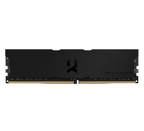 GOODRAM 64GB (2x32GB) IRDM PRO DEEP BLACK DDR4 3600MHz CL18 1.35V Soğutuculu Dual PC Ram ürün görseli 1