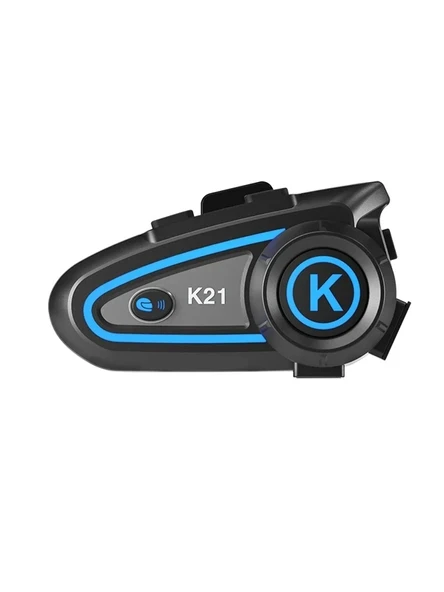 K21 Motosiklet Kask Interkom RGB ışıklı ürün görseli 1