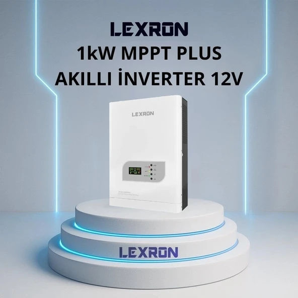 1KW MPPT PLUS AKILLI İNVERTER 12V ürün görseli 1