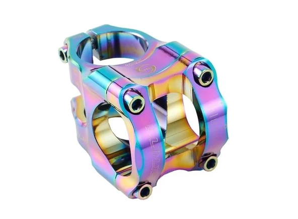 Lunje 31.8mm Alüminyum Dayanıklı Rainbow Renk Değiştiren Gidon Boğazı Brm Bisiklet ürün görseli 1