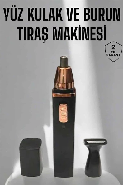 Tıraş Makinesi Kulak Burun ve Yüz Temizleyici Şarjlı Mini ürün görseli 1