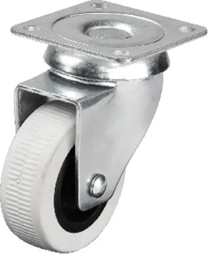331 - 50x20 Mm Çift Bilyalı Tablalı Teker 4 Adet ürün görseli 1