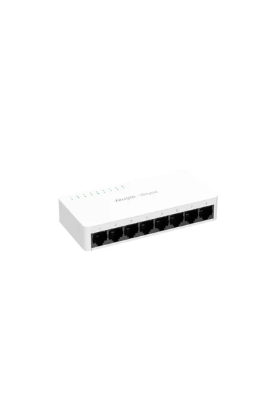 RUIJIE Reyee RG-ES08G-L 8-Port Gigabit Tak Çalıştır Plastik Kasa Switch ürün görseli 1
