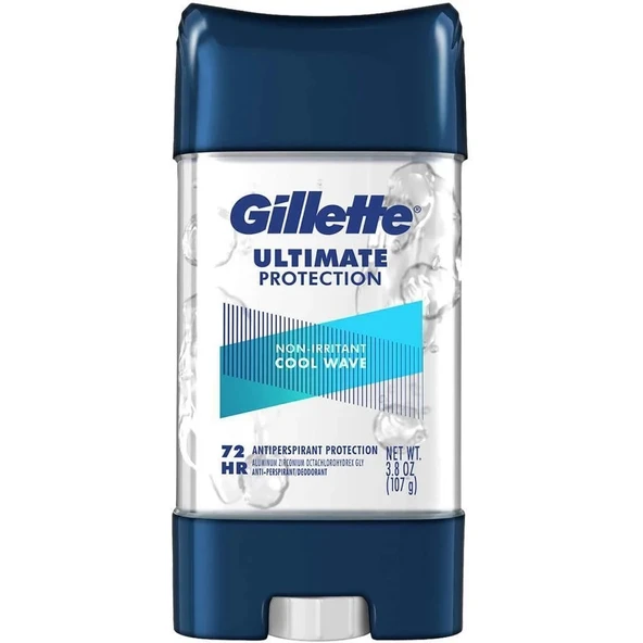 Gillette Ultimate Cool Wave Antiperspirant Deodorant Jel 107GR ürün görseli 1