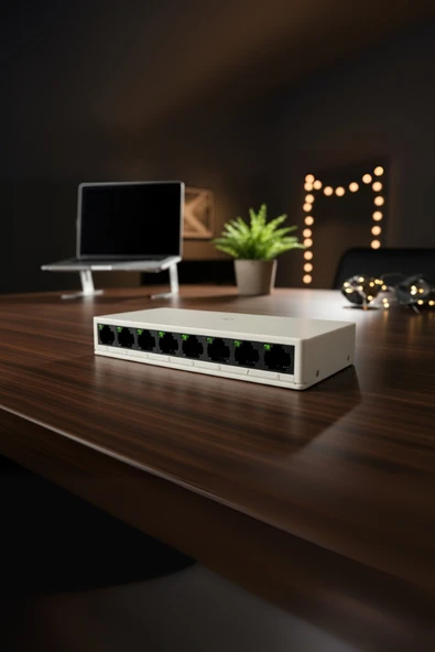PIX -LINK LV-SW08 SWITCH ETHERNET 8 PORT 10/100MBPS - Resim 2
