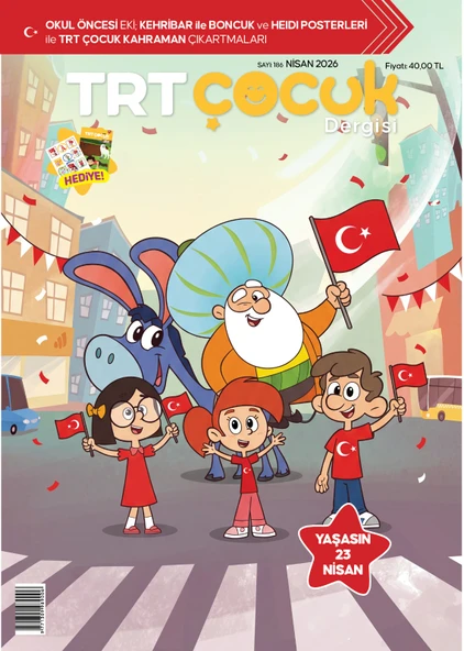 TRT Çocuk Dergi Nisan 2026 ürün görseli 1