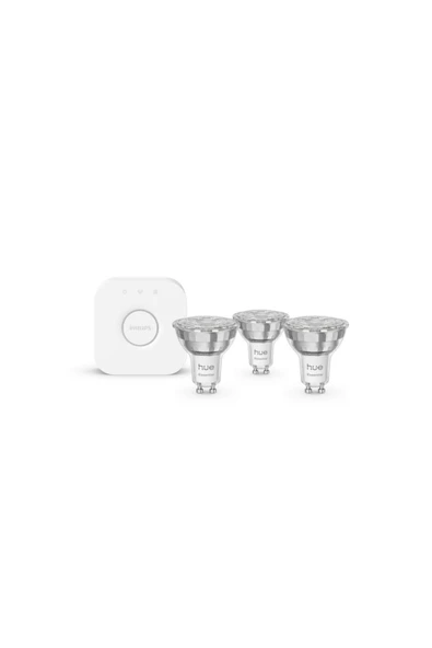 Philips Hue Essential 3'lü GU10 Spot Başlangıç Seti 345 Lumen - Resim 3