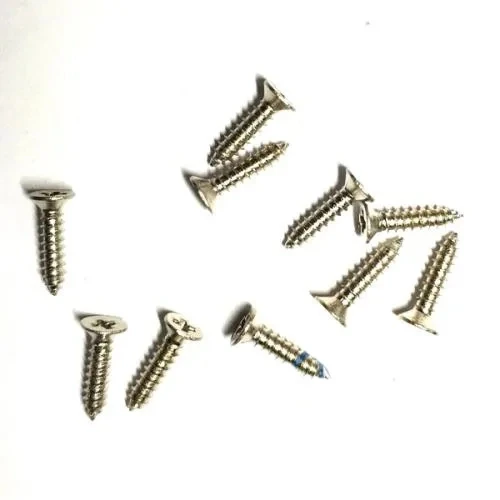 Klips, Menteşe, Ayak, Ağaç, Sunta Vidası 2,2x9,5mm - Nikel 100 Adet ürün görseli 1