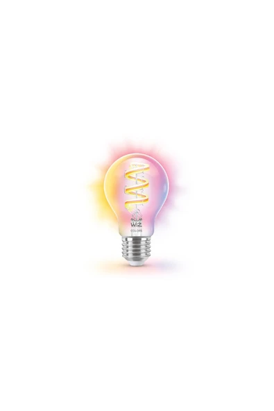 Wiz RGB Filament Şeffaf 40W A60 E27 Akıllı Ampul - Resim 2