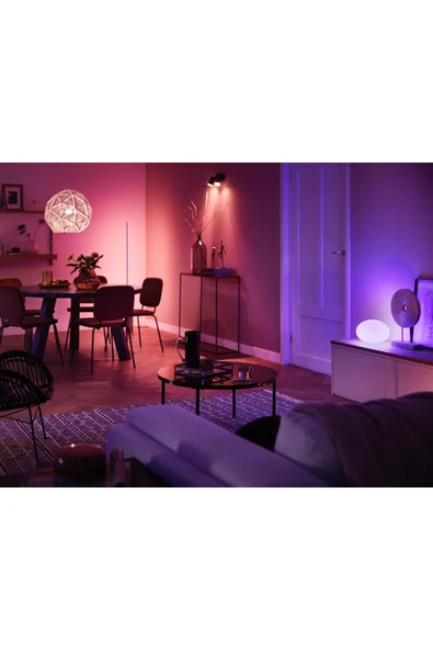 Philips HueWCA 9W E27 Renkli Akıllı Ampul 3'lü Başlangıç Seti - Resim 7