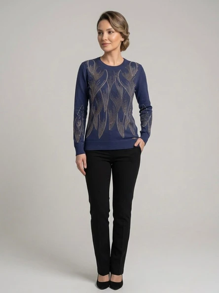 5101 BELGİN RAYON BLUZ - Resim 2