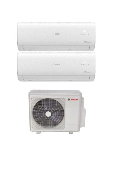 Bosch Multi Split Inverter Klima 18000 Btu 1 Dış + 2 Iç Ünite 9000 + 9000 Btu ürün görseli 1
