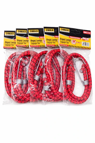 Dmax Bagaj Lastiği 5 li Set ürün görseli 1
