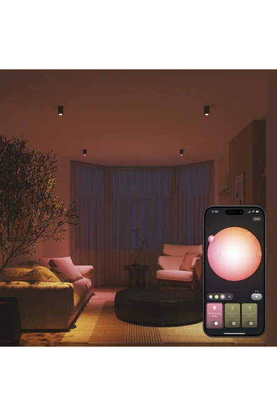 Philips Hue Essential 3'lü GU10 Spot Başlangıç Seti 345 Lumen - Resim 5