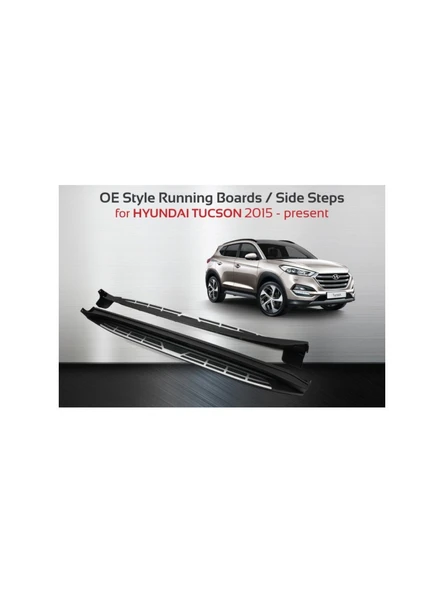 Hdm Hyundai Tucson Yan Basamak Koruma Range Model 2015+ Oem Tip - Resim 3