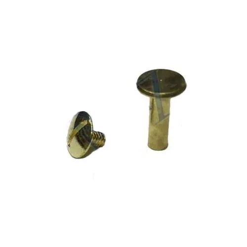 Cilt Menü, Katalog, Kartela Vidası, 13mm - Sarı, 1 Adet ürün görseli 1