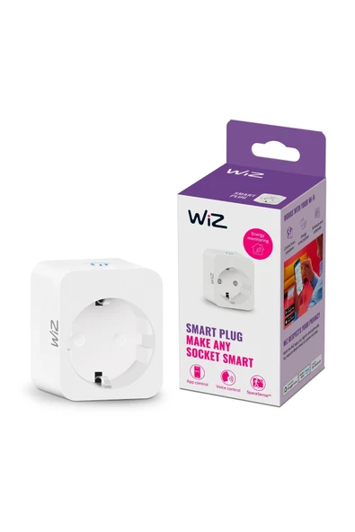Wiz Akıllı Wi-Fi Priz (Beyaz) ürün görseli 1