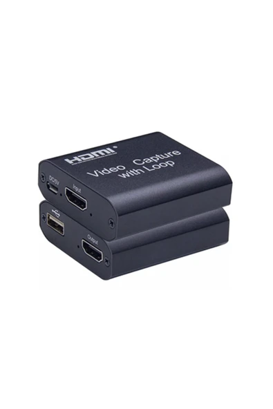 4k Çift Çıkışlı Hdmı Video Capture Video Yakalama Cihazı Ve Canlı Yayın Kartı 4kvc300 ürün görseli 1